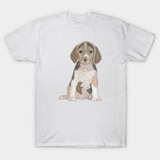 dog drawing full color T-Shirt